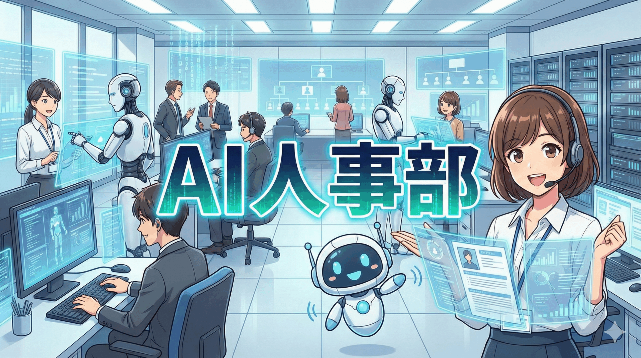 AI人事部とは？採用・評価・育成を劇的に変革する次世代HRの教科書