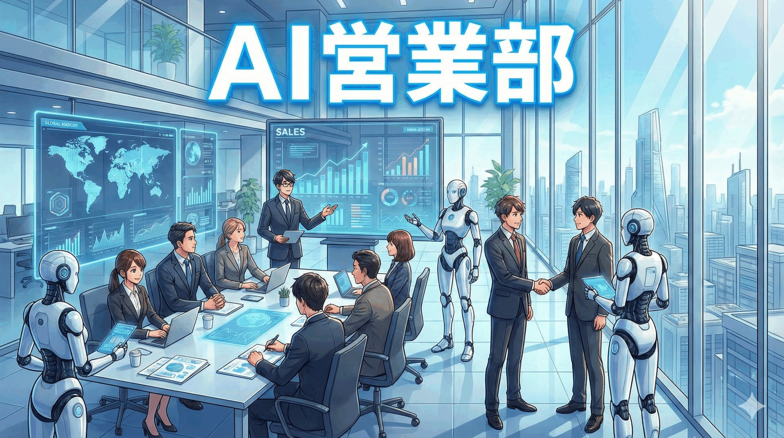 AI営業部とは？次世代の最強営業組織を作るための完全ガイド