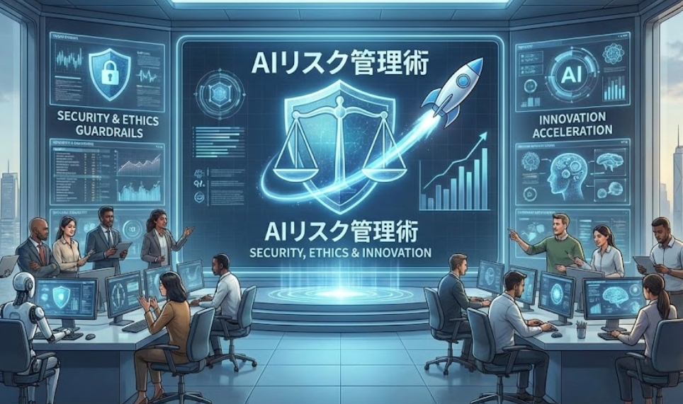 AI組織のリスク管理術。セキュリティと倫理を両立させながらイノベーションを加速させるコツ